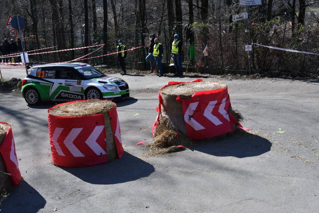 Rally dei Laghi 2021 - La gara sulla prova Alpe-Valganna