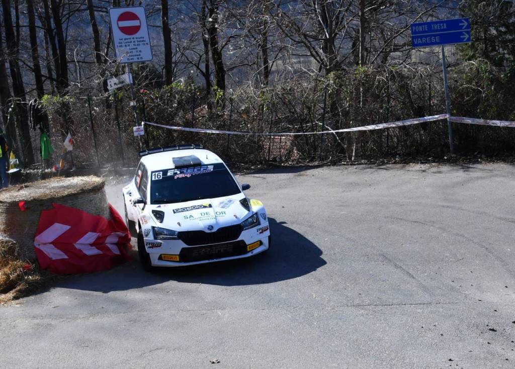 Rally dei Laghi 2021 - La gara sulla prova Alpe-Valganna