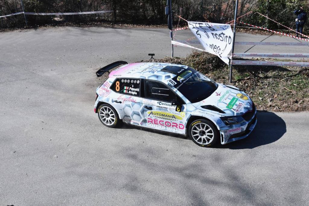 Rally dei Laghi 2021 - La gara sulla prova Alpe-Valganna