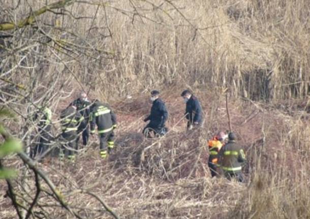 Ritrovamento della donna scomparsa da Travedona