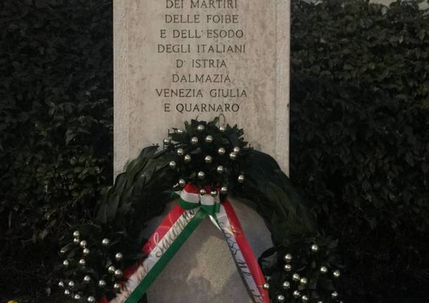 Saronno commemora il Giorno del Ricordo