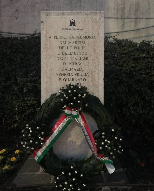 Saronno commemora il Giorno del Ricordo