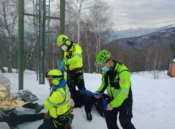 Soccorso alpino in Forcora