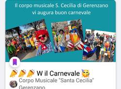 Un successo il video per il Carnevale 2021 del Corpo musicale Santa Cecilia di Gerenzano 
