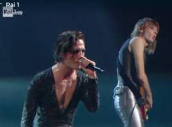 A Sanremo il fascino rock di Damiano dei Maneskin