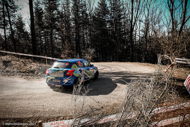 Rally dei Laghi 2021 - Il passaggio delle classi minori sul \"Sette Termini\"