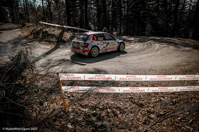 Rally dei Laghi 2021 - Il passaggio delle classi minori sul \"Sette Termini\"