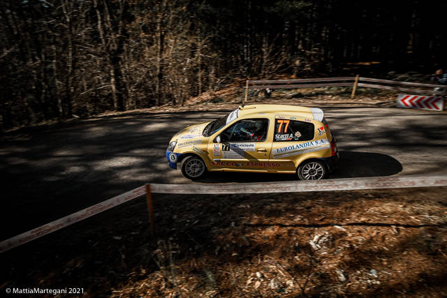 Rally dei Laghi 2021 - Il passaggio delle classi minori sul \"Sette Termini\"