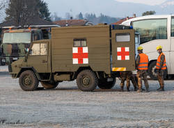 Postazione per la vaccinazione alla Schiranna