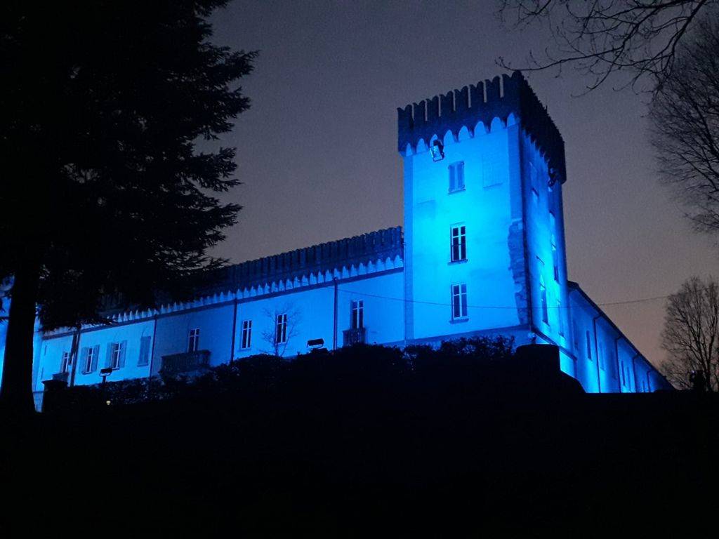Castiglione Olona - Nuova illuminazione per il Castello di Monteruzzo