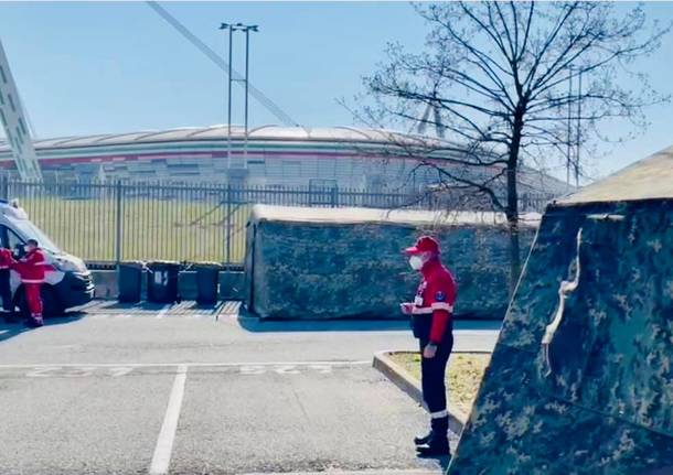 Centro vaccini Juventus Stadium Torino