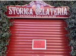 chiusura gelateria bar renato busto arsizio