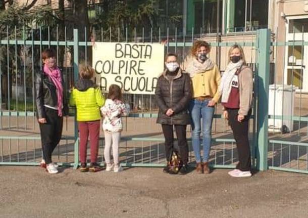 Comitato Genitori Canegrate protesta del 7marzo