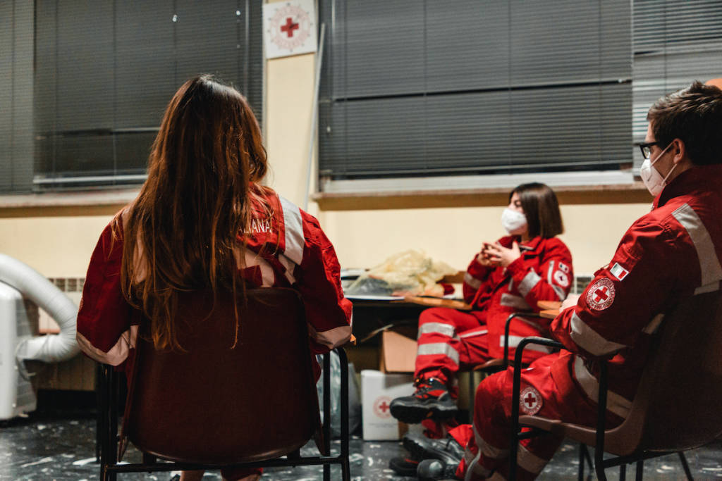 Croce rossa Valceresio, gruppo giovani - foto di Noemi Pagani