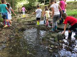 Educazione in natura all'asilo Ugo Bassi di Inarzo