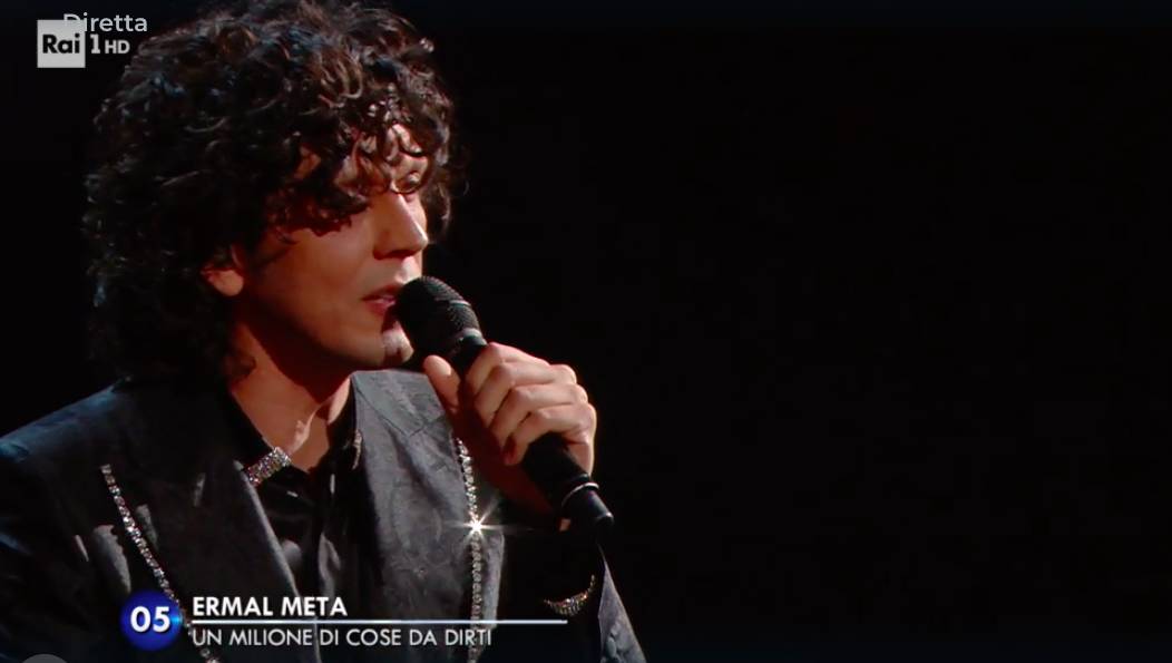 I cantanti sul podio di Sanremo 2021