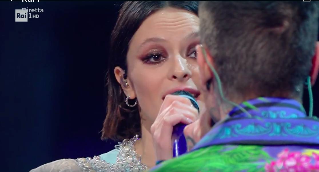 I cantanti sul podio di Sanremo 2021
