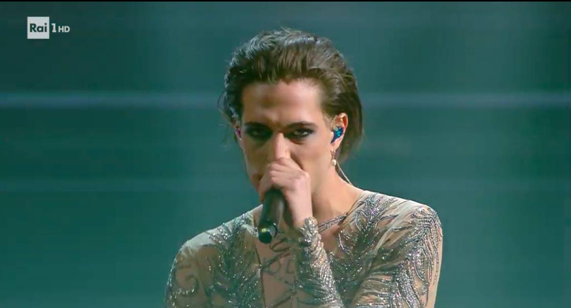 I cantanti sul podio di Sanremo 2021