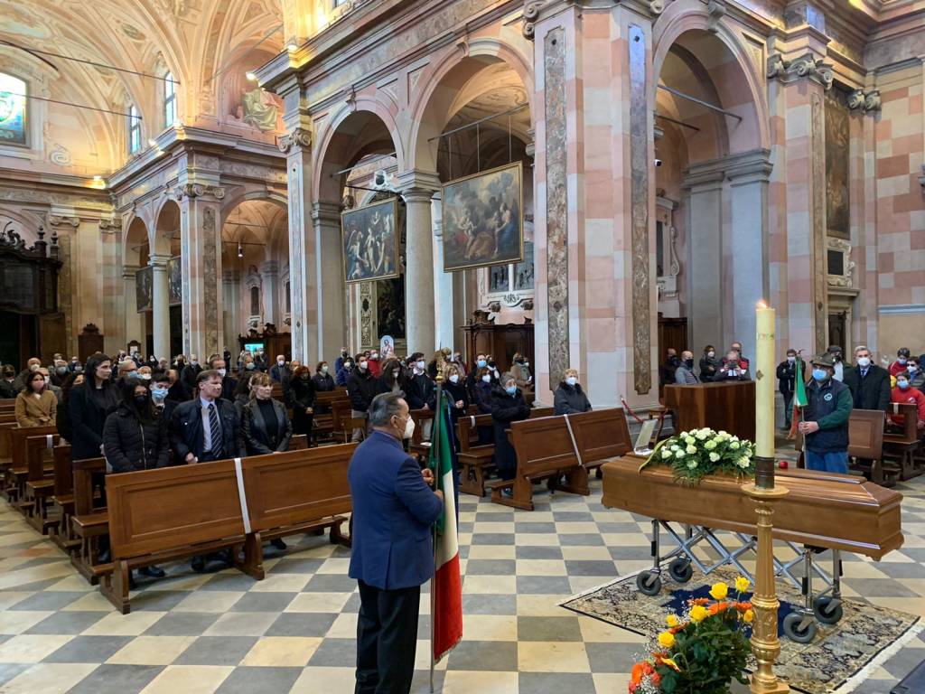 Il funerale di Pietro Magistrelli