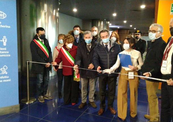 Inaugurazione Centro Vaccinale al Move In di Cerro Maggiore