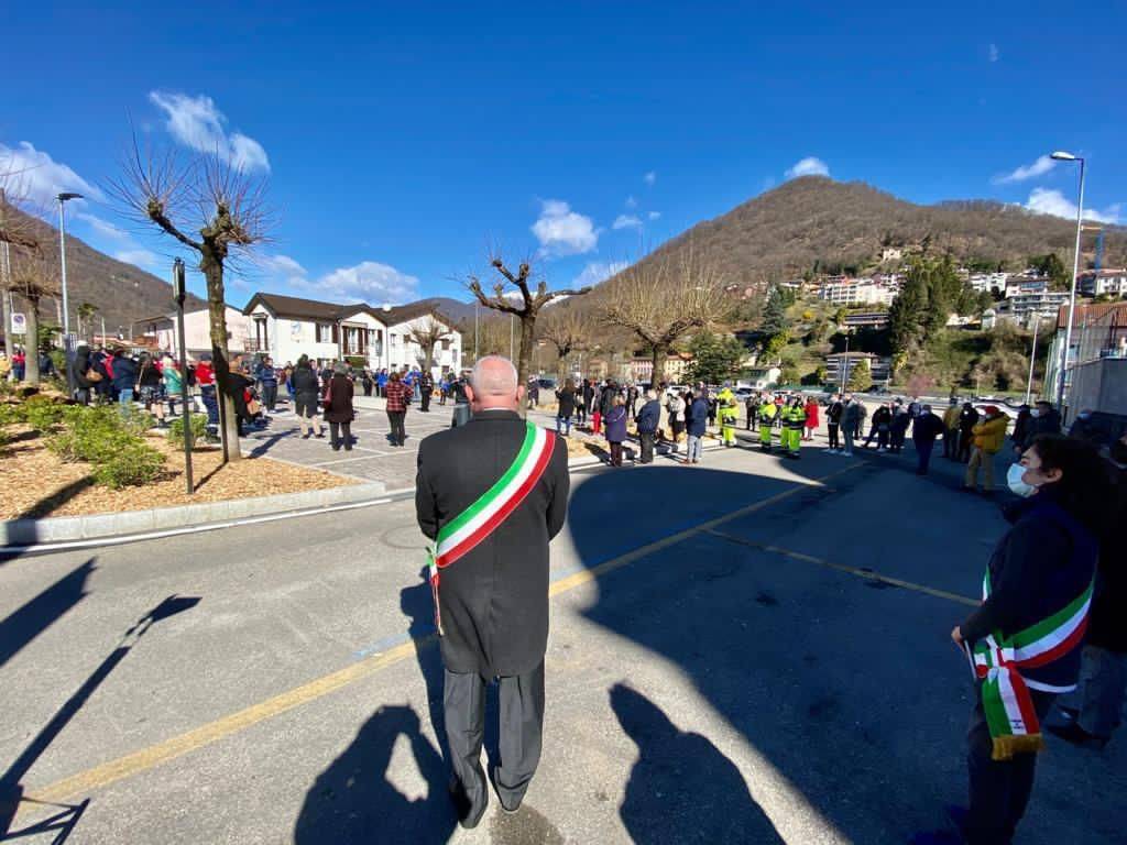 Inaugurazione piazza Lavena Ponte Tresa