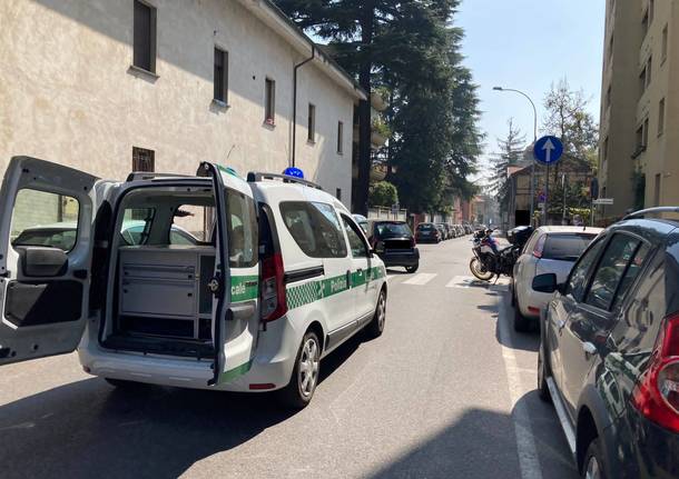 incidente in via Micca a Legnano