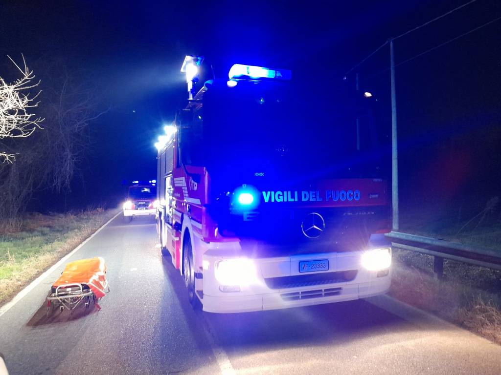 Incidente sulla Sp149 a Parabiago