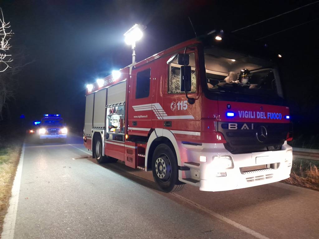 Incidente sulla Sp149 a Parabiago