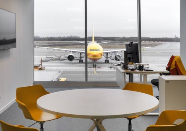 L'inaugurazione del nuovo hub Dhl  a Malpensa