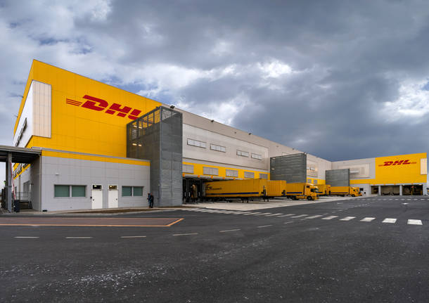 L'inaugurazione del nuovo hub Dhl  a Malpensa