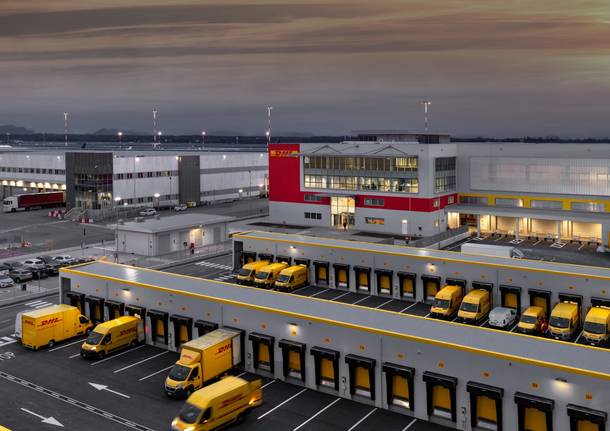 L'inaugurazione del nuovo hub Dhl  a Malpensa