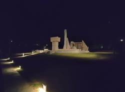 La nuova illuminazione al parco di Taino