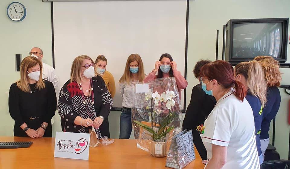 Le Sfumature di Alessia - Donazione al San Matteo di Pavia 