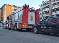 morto in casa via Gajo Parabiago