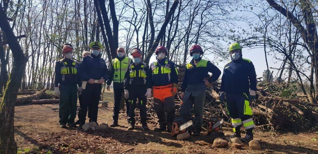 Parco Alto Milanese fuochi e affollamenti