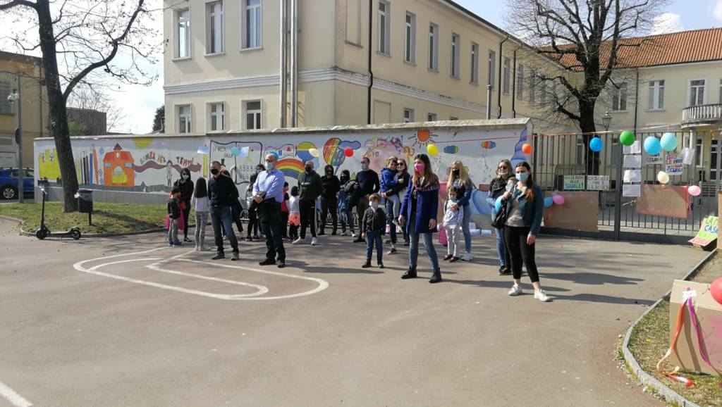 Protesta Parabiago no Dad