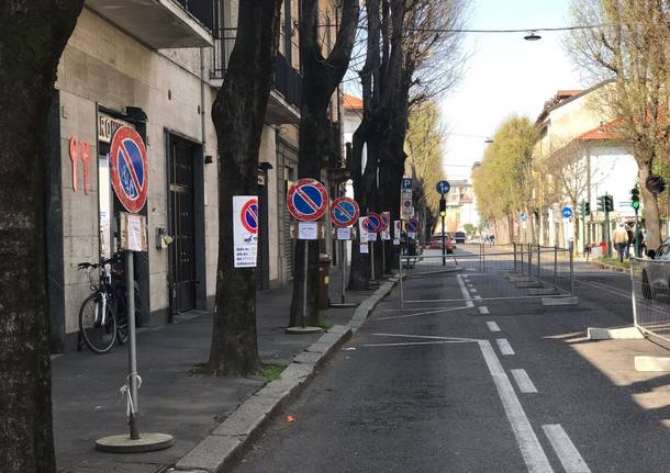 Saronno, al via i lavori per la riqualificazione di via Roma