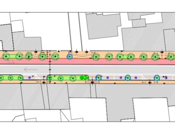 Saronno, al via l'intervento di riqualificazione di via Roma