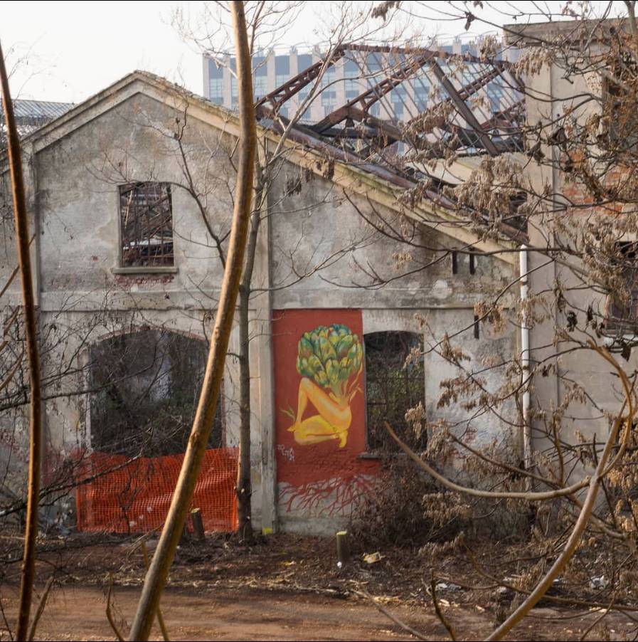 Saronno, all'ex Isotta Fraschini i murales dell'artista casertano Antonio Zolta