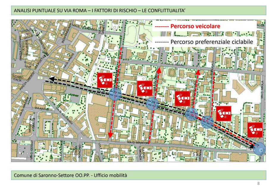 Saronno, la riqualificazione di via Roma