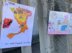 Scuola protesta Crenna Gallarate 