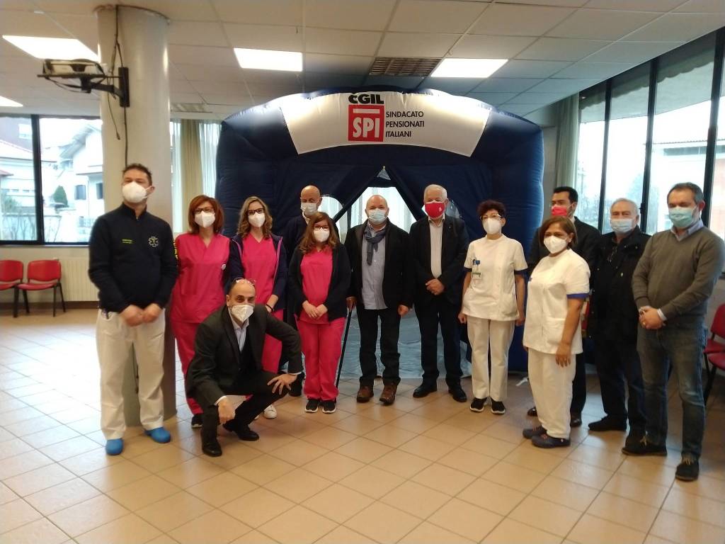 Stanza degli abbracci alla RSA Sant'Erasmo