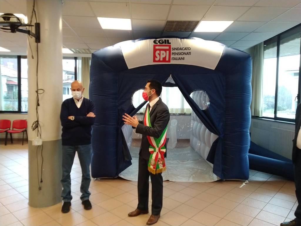Stanza degli abbracci alla RSA Sant'Erasmo