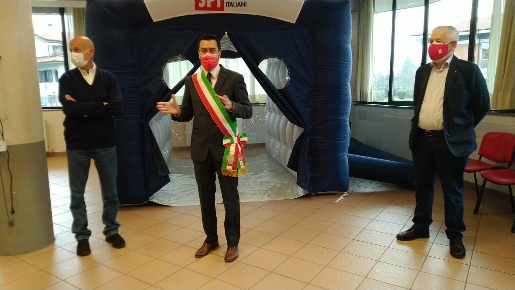 Stanza degli abbracci alla RSA Sant'Erasmo