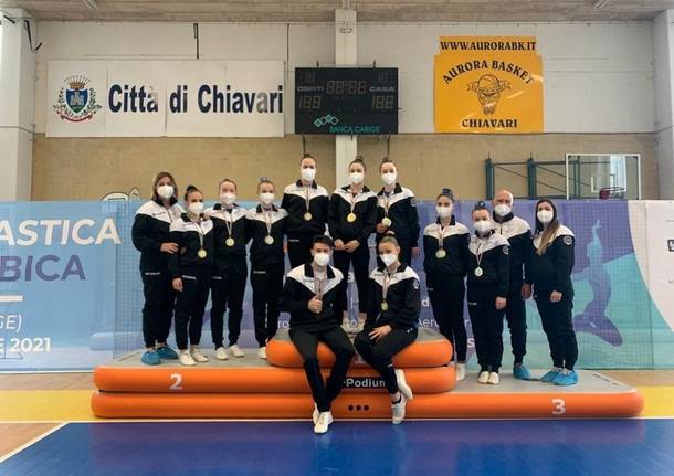 Aerobic Fusion Legnano, doppio oro per Castoldi-Donati