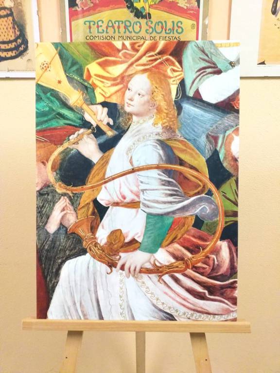Al centro vaccinale di Saronno anche una mostra fotografica sugli affreschi del santuario 