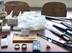 arresto per detenzione droga