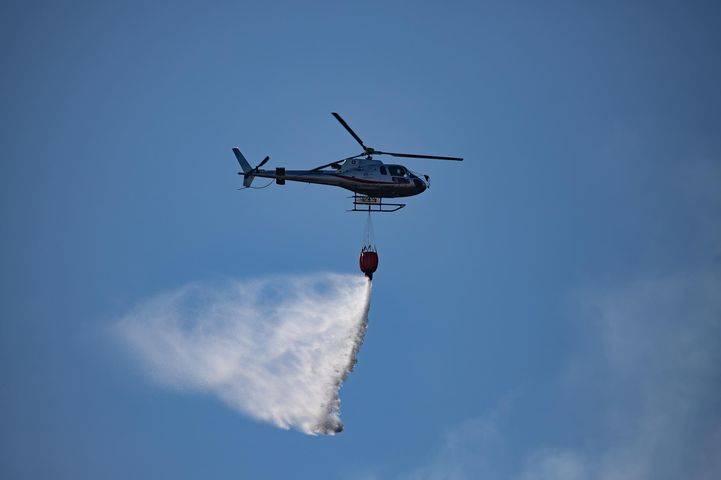 Cuasso al Monte - Incendio boschivo Pasqua 2021