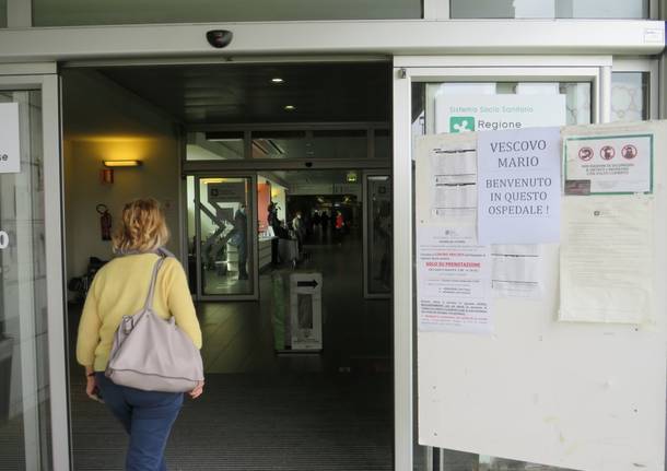Delpini all'Ospedale di legnano