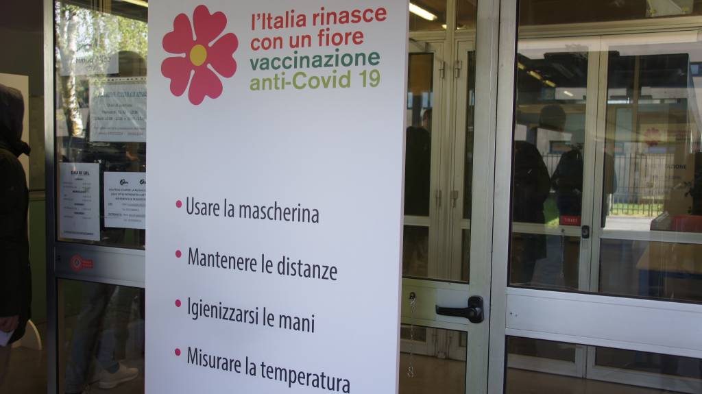 Ecco come funziona il centro vaccinale a Saronno